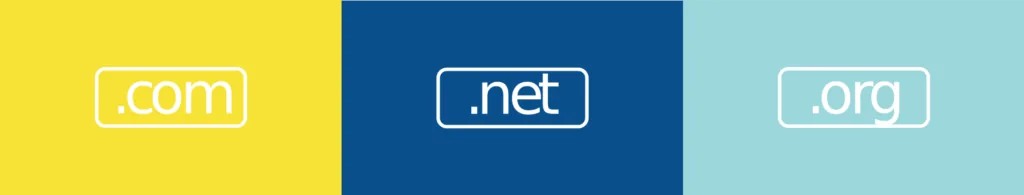 How generic domain names work: .com, .net, .info, .org…